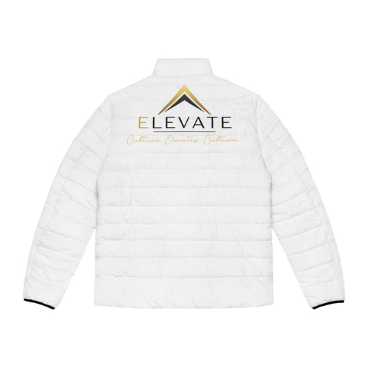 ELEVATE - White Puffer Jacket