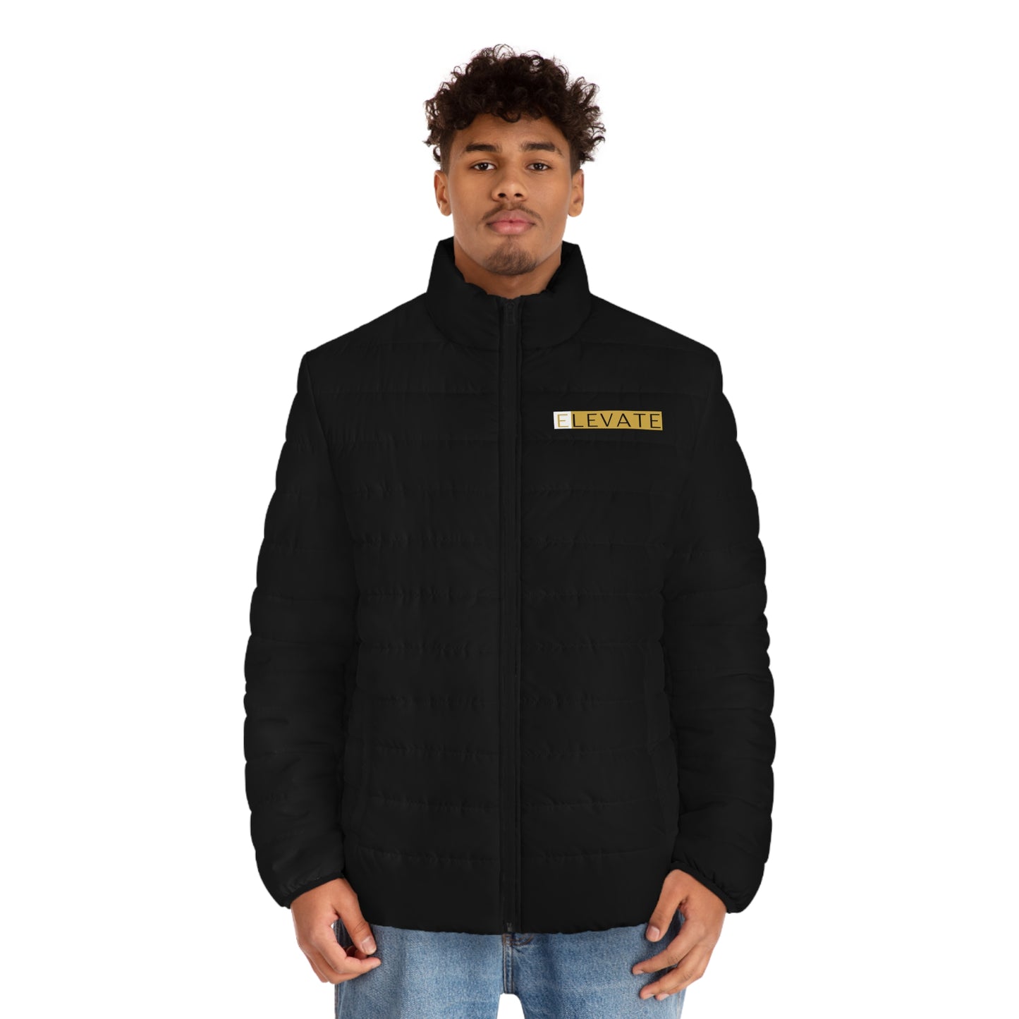 ELEVATE - Black Puffer Jacket