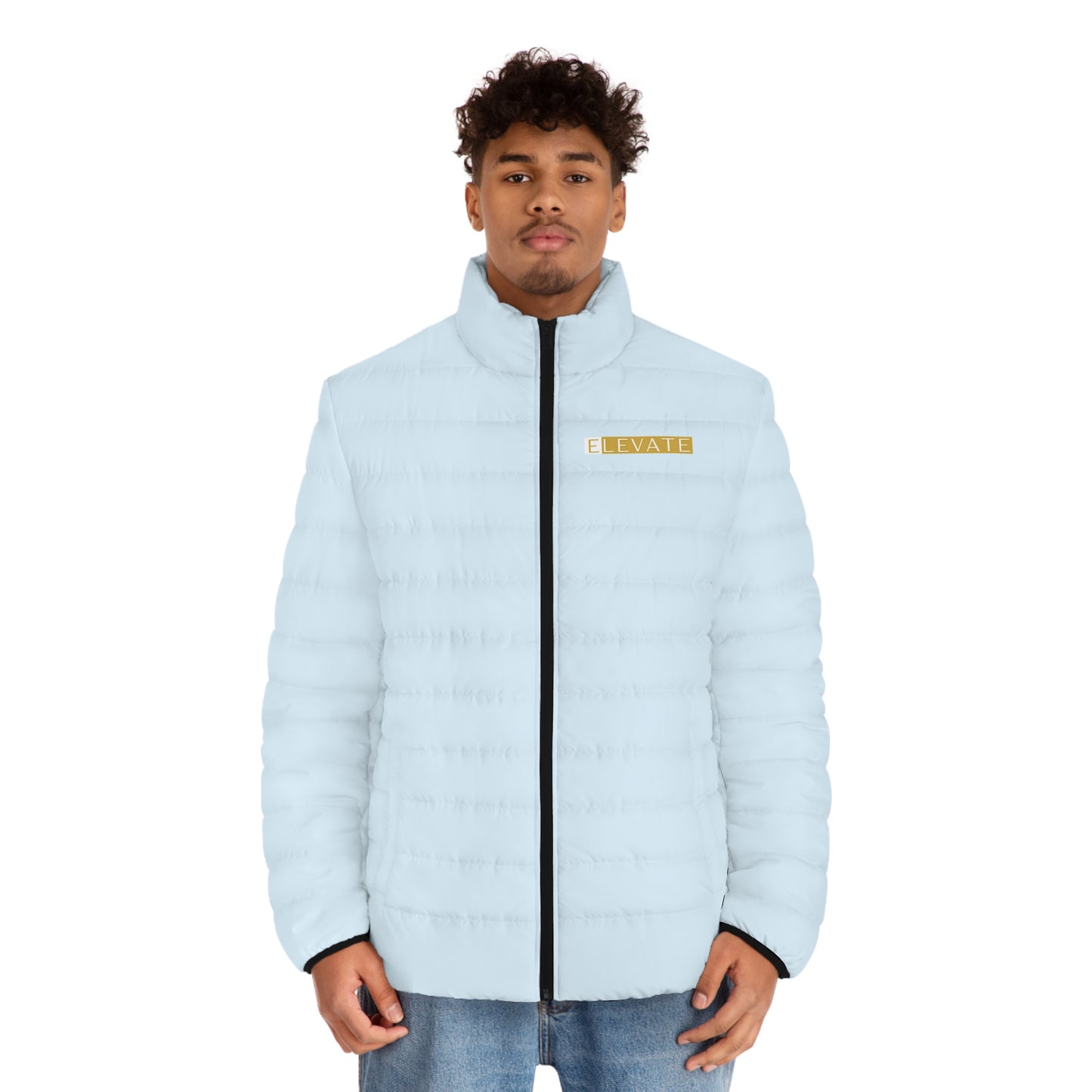 ELEVATE - Blue Puffer Jacket
