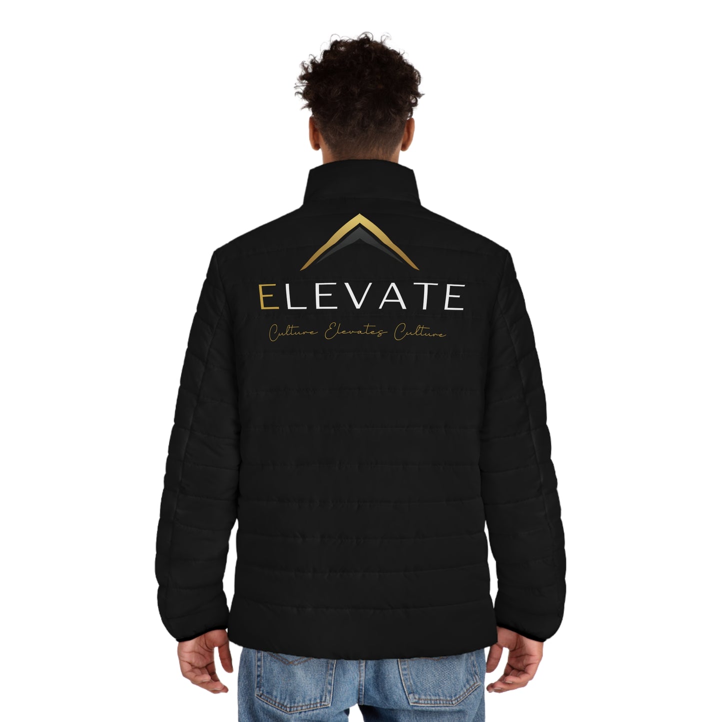 ELEVATE - Black Puffer Jacket