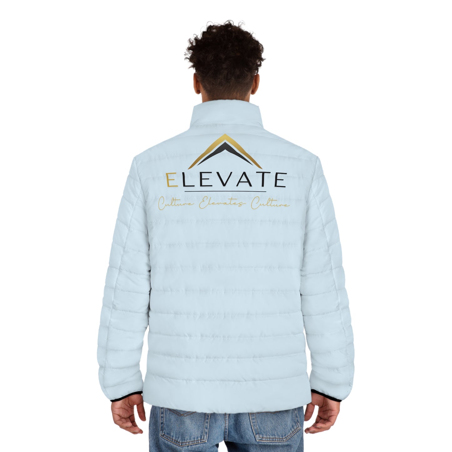 ELEVATE - Blue Puffer Jacket